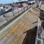 明石市｜屋根のサビ・外壁のひび割れを現地調査！カバー工法をご提案した外装リフォームがスタート🏠